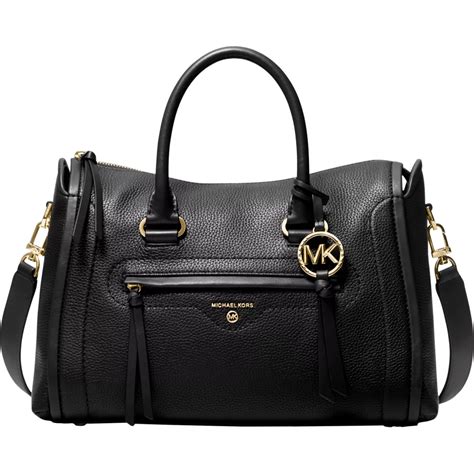 Michael Michael Kors Carine Leather Medium Satchel 